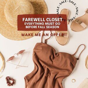 cleaning out my closet!